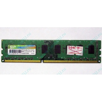 НЕРАБОЧАЯ память 4Gb DDR3 SP (Silicon Power) SP004BLTU133V02 1333MHz pc3-10600 (Тюмень)