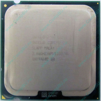 Процессор Б/У Intel Core 2 Duo E8200 (2x2.67GHz /6Mb /1333MHz) SLAPP socket 775 (Тюмень)