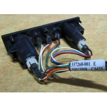 HP 224998-001 в Тюмени, кнопка включения питания HP 224998-001 с кабелем для сервера HP ML370 G4 (Тюмень)
